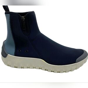 PRADA Neoprene Luxury High-Top Sneakers 4T3202 Blk /Grey US Mens 9.5 EU 43